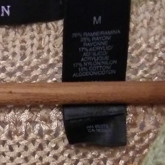 NWOT Crazy Horse Collection BOHO Crop Sweater - Picture 7 of 7